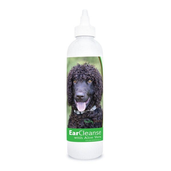 Healthy Breeds 8 oz Irish Water Spaniel Ear Cleanse with Aloe Vera Cucumber Melon 840235196877 - main